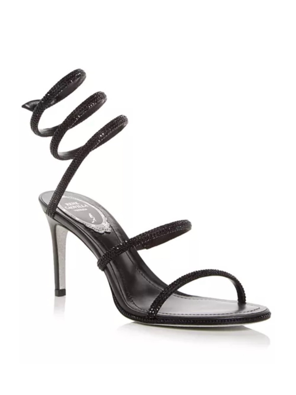 Black René Caovilla Cleo